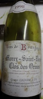 Morey-Saint-Denis _ 1er Cru _ Clos des Ormes _ 1998 _ Georges Lignier_1.jpg